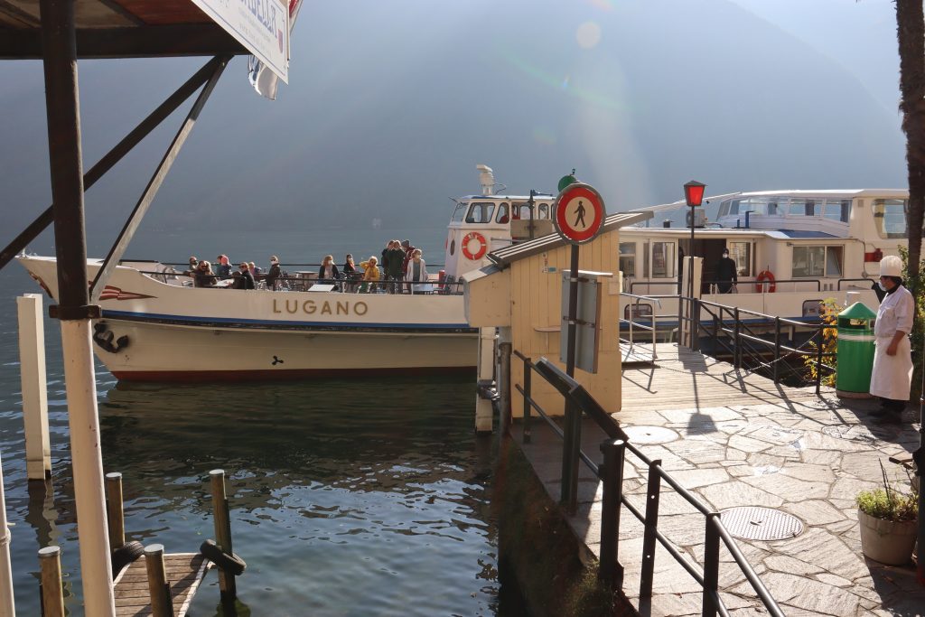 Ristorante sul lago Lugano